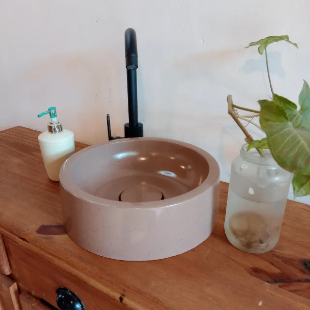 Bacha de baño Mini 30cm con desagüe oculto 5