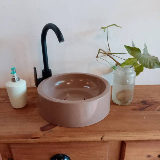 Bacha de baño Mini 30cm con desagüe oculto