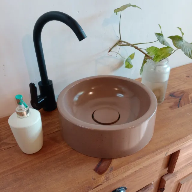 Bacha de baño Mini 30cm con desagüe oculto 4