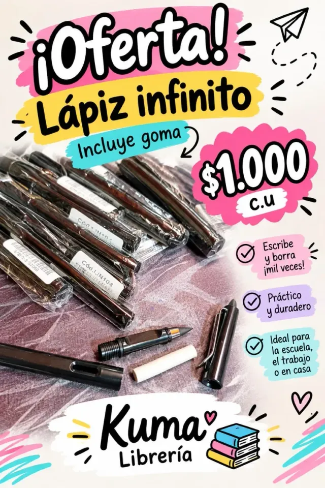 Lapiz Infinito OFERTA