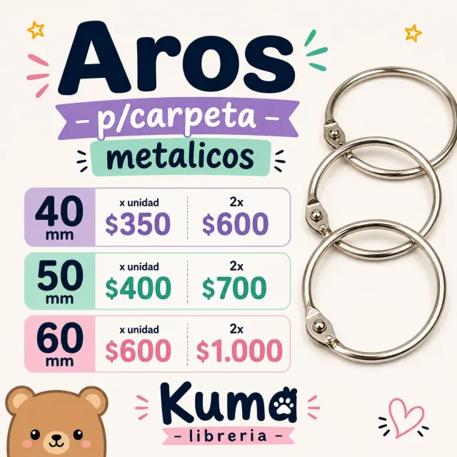 Aros metalicos