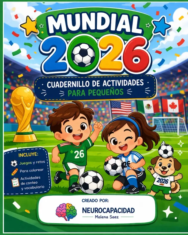 Cuadernillo de actividades Mundial 2026