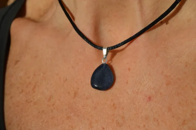 Collares Cuarzo azul
