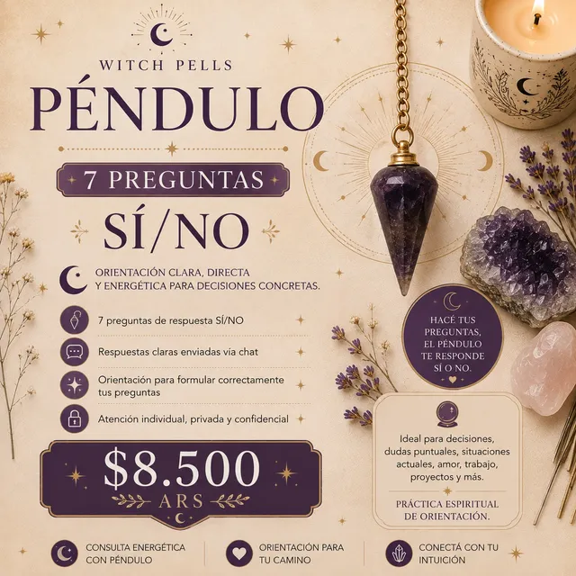 Péndulo — 7 Preguntas Sí/No