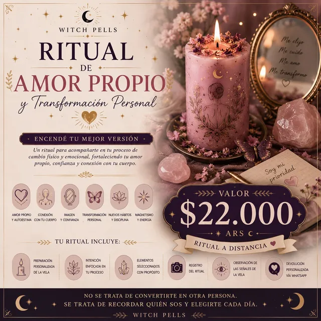 Ritual de Amor Propio y Transformación Personal