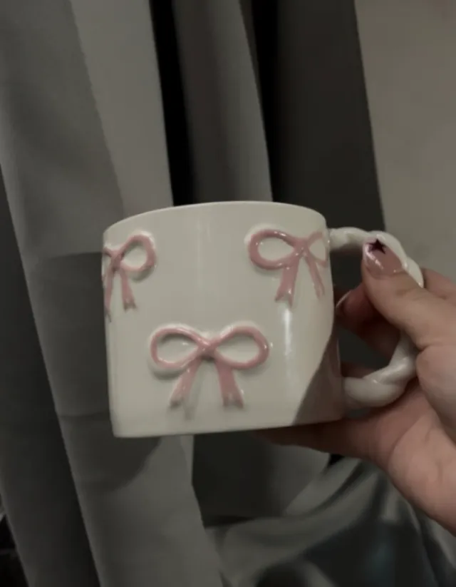 Taza Coquette Bow