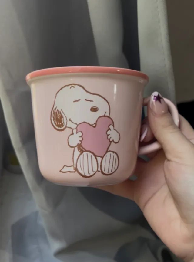 Taza Snoopy Pink