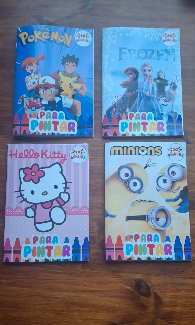Libritos para colorear