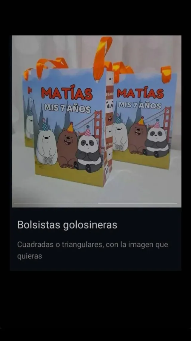 Bolsitas golosineras con manija de razo 2