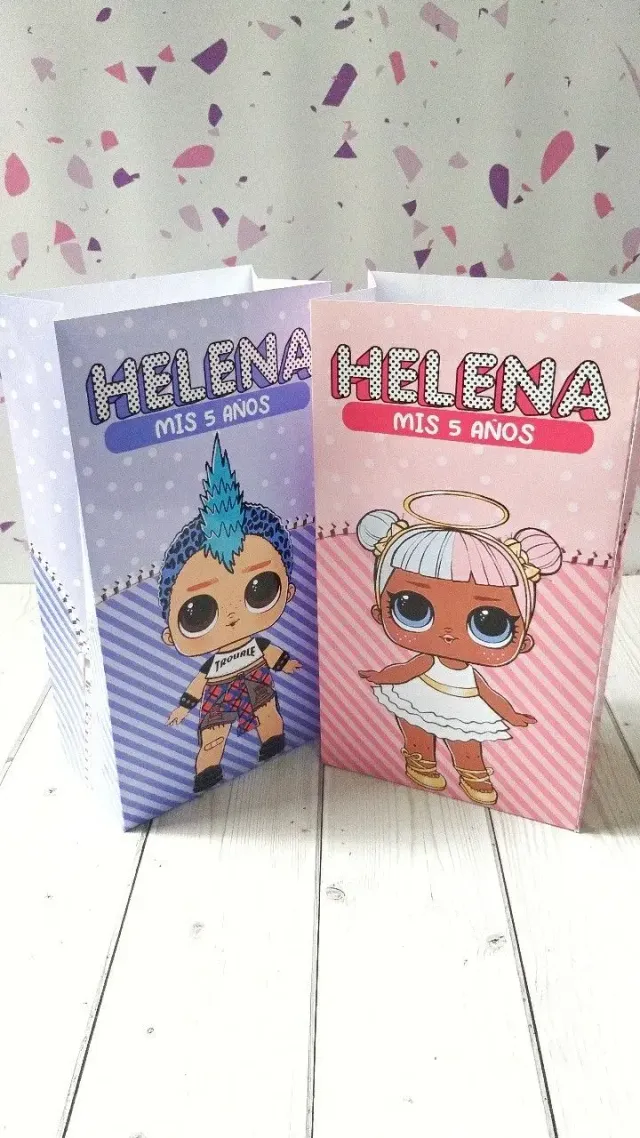 Bolsitas golosineras personalizadas sin manija 2