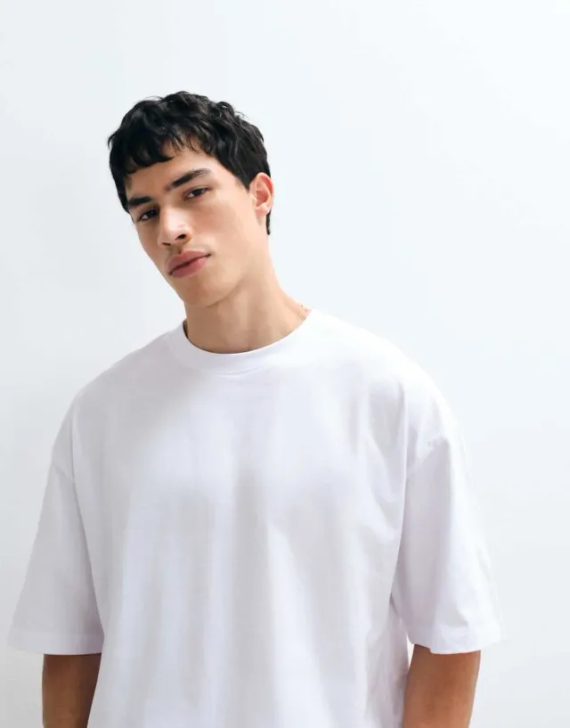Remera Básica oversize blanca