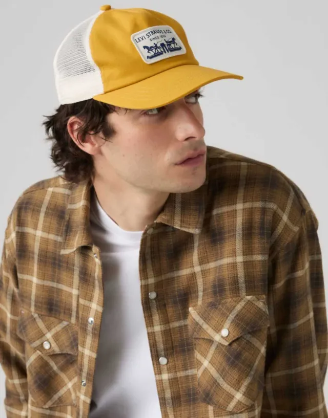 Gorra Trucker mostaza