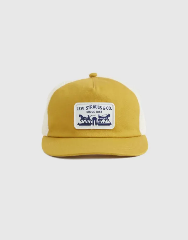 Gorra Trucker mostaza