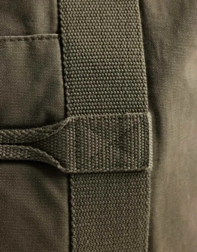 Tote de Lona verde oliva