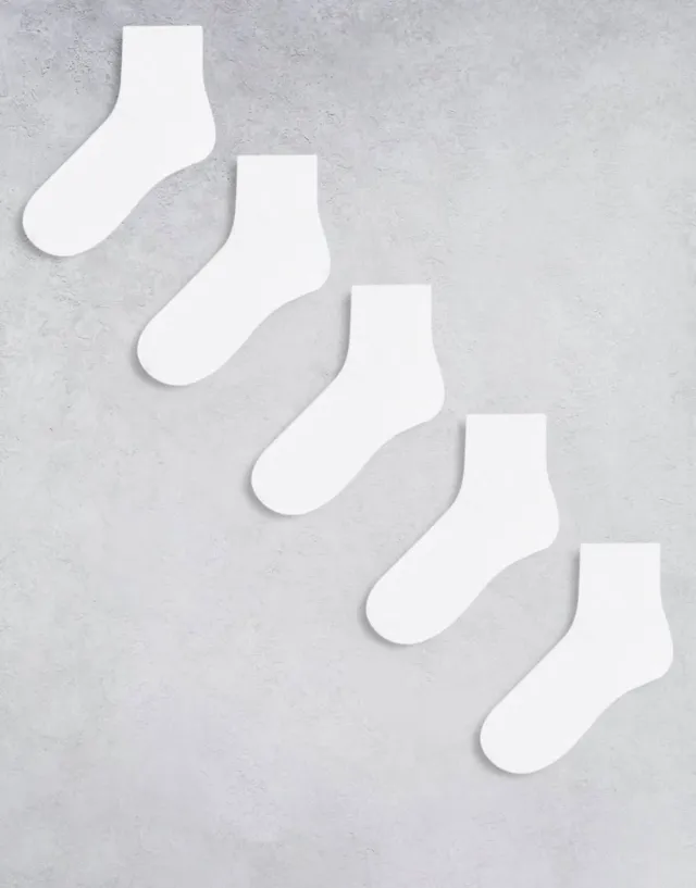 Medias Pack x5 blancas