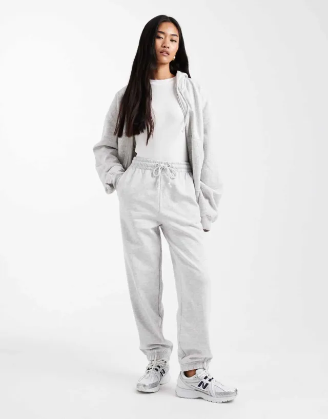 Jogger Frisa gris melange
