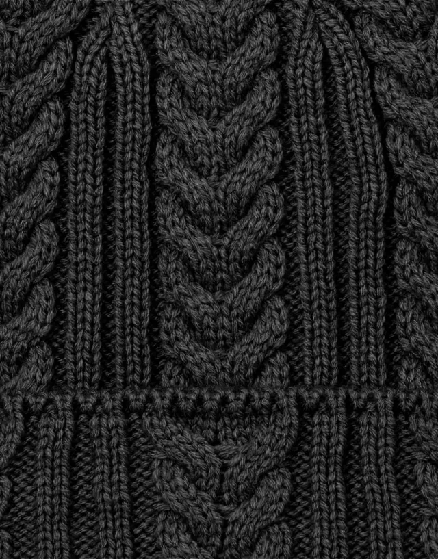 Gorro Trenzado negro