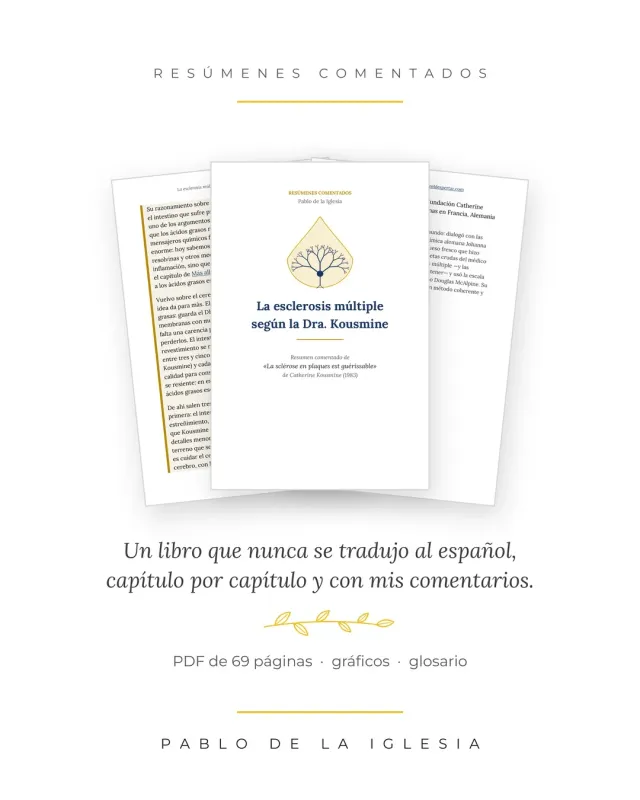 La esclerosis múltiple según la Dra. Kousmine: resumen comentado en español
