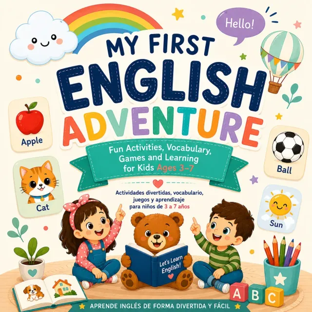 My First English Adventure – Ebook de Inglés para Niños de 3 a 7 Años
