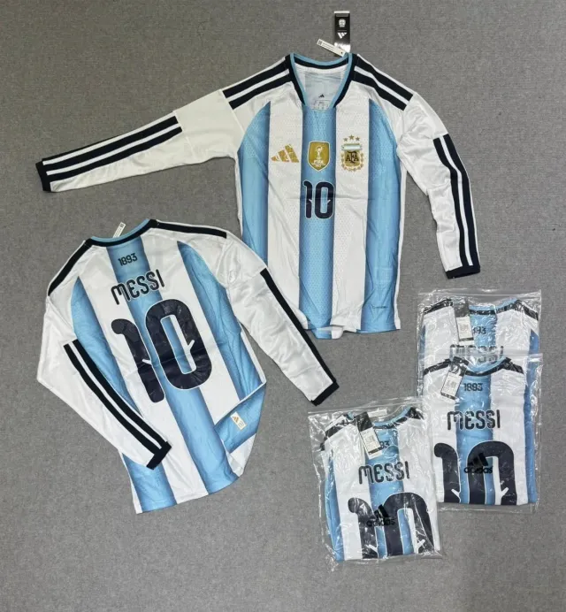 Camiseta Argentina Titular Manga Larga 2024/25