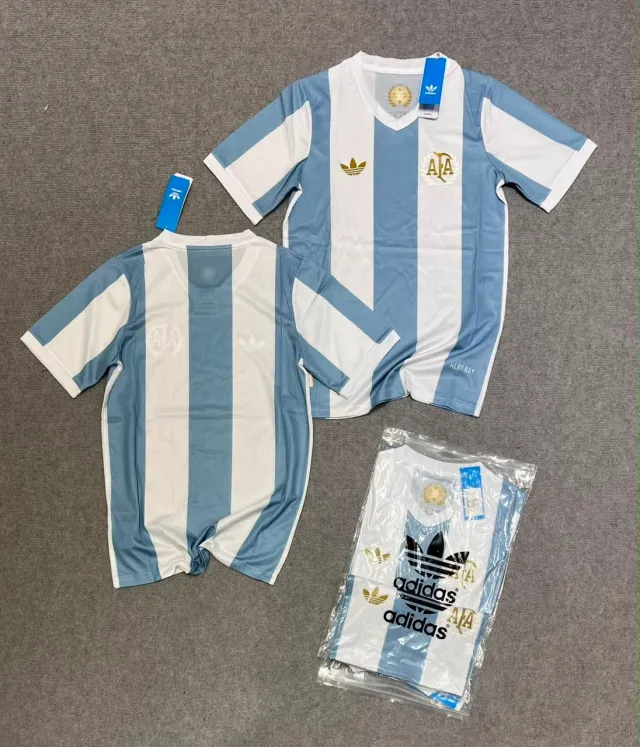 Camiseta Argentina Edición Especial Retro Adidas Originals 50 Aniversario