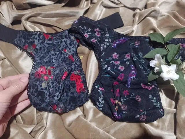 tangas de hombres en microtul y encaje  forradas