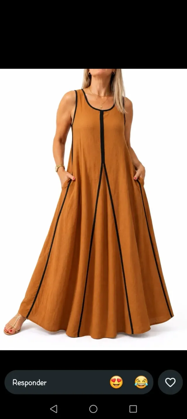 Vestido en lino