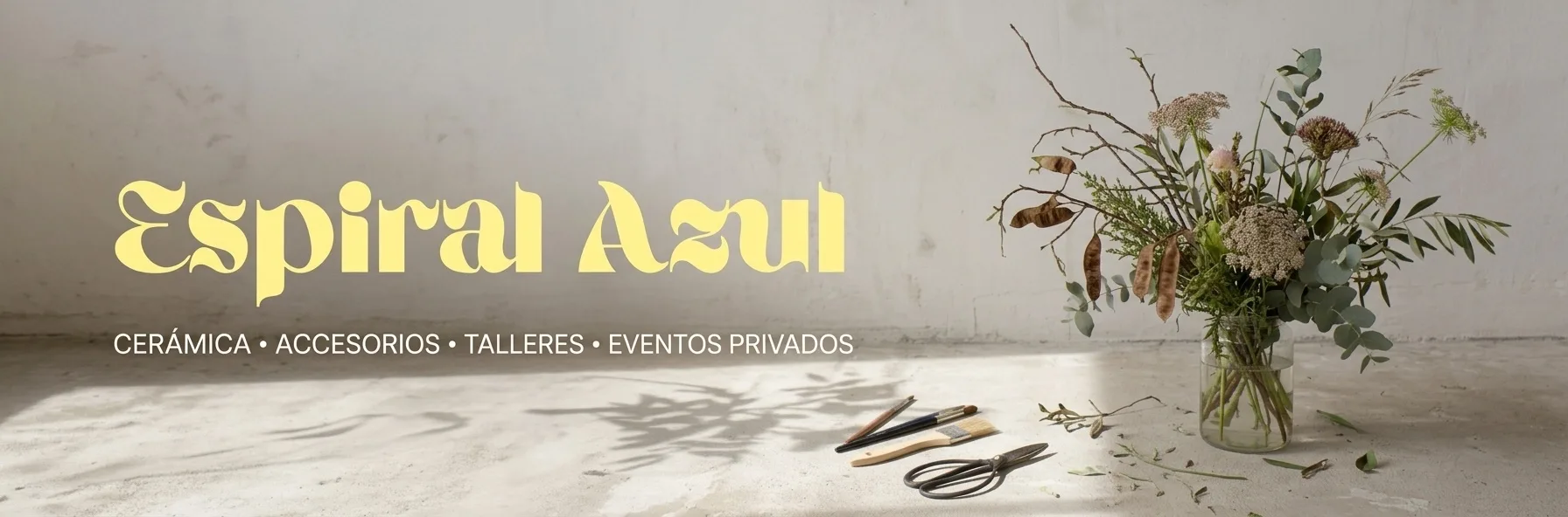 Banner de Espiral Azul