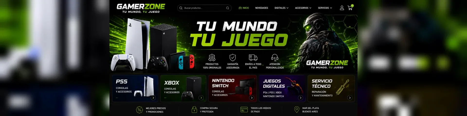 Banner de GAMERZONE