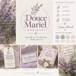 Douce Mariel Lencería natural